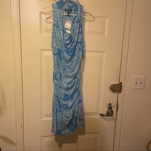 NWT Lauren Ralph Lauren Ruched Sleeveless Dress